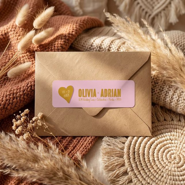 Étiquette Funky Bold Font (Créateur téléchargé)