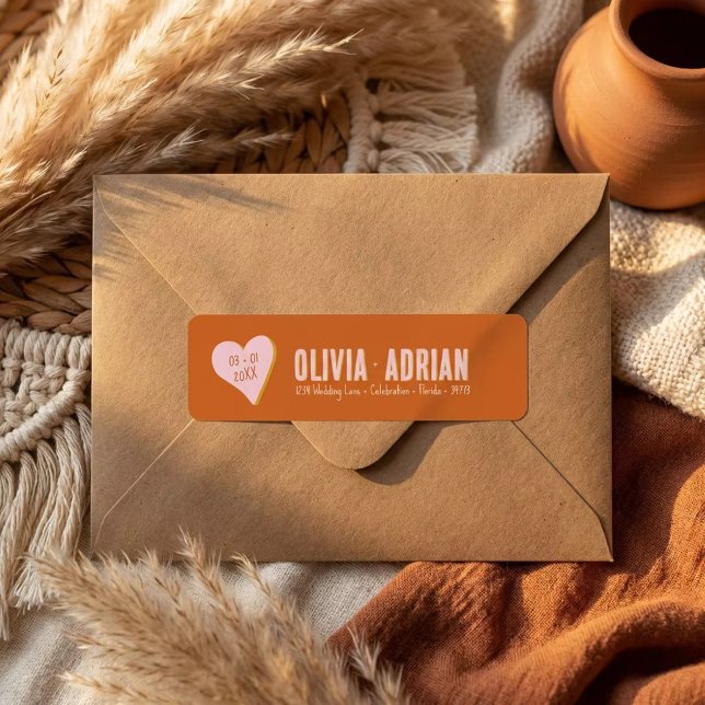 Étiquette Funky Bold Font (Créateur téléchargé)