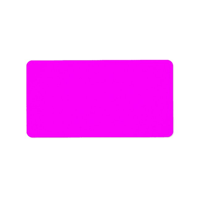 Étiquette Fuschia Bright Neon Rose couleur Arrière - plan vi (Devant)