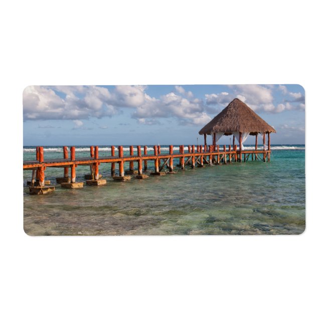 Étiquette gazebo mexicain (Devant)