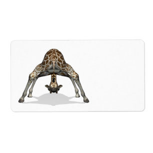 Étiquette Girafe flexible