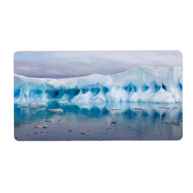 Étiquette Glace en Antarctique (Devant)