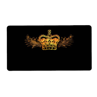 Étiquette Gold Crown