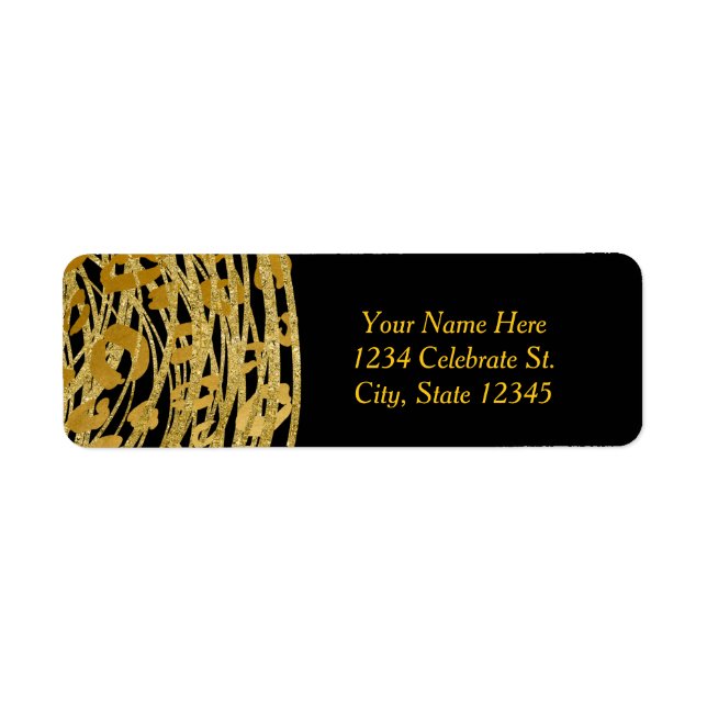 Étiquette Golden Glam Cheetah Print Exotic Party Invitation (Devant)