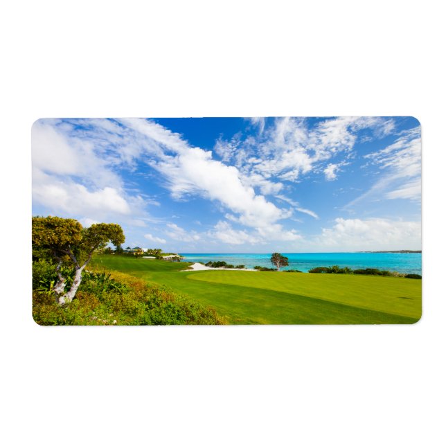 Étiquette Golf (Devant)