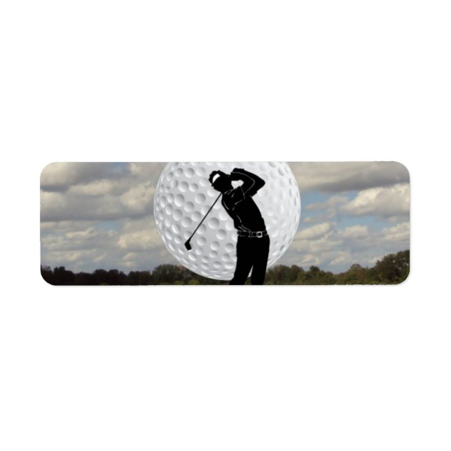 Étiquette Golf (Devant)