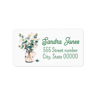 Étiquette Gorgeous one of a-kind address labels