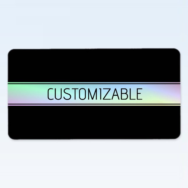 Étiquette Gradient coloré moderne et texte modifiable (Créateur téléchargé)