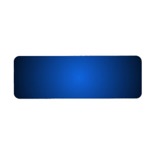 Étiquette Gradient radial - noir et bleu