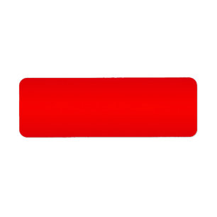 Étiquette Gradient rouge nucléaire - blanc de modèle de