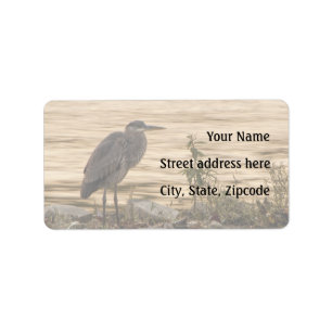 Étiquette Grand héron bleu