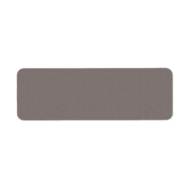 Étiquette GRIS FONCÉ : Imprimer en blanc (Devant)