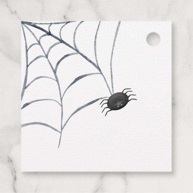 étiquette halloween de ruse ou de boisson (Dos)