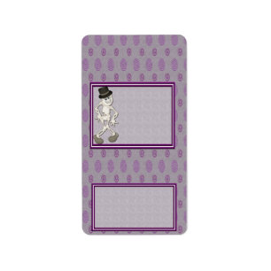 Étiquette Halloween Squelette Hershey Miniature Candy Wrappe