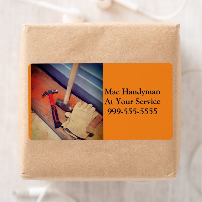 Étiquette Handyman  (En situation)