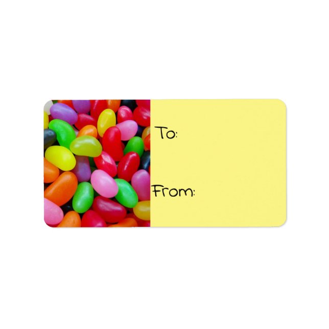 Étiquette haricots (Devant)