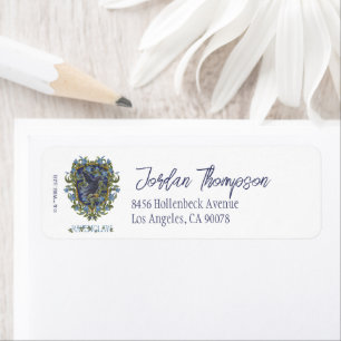Étiquette HARRY POTTER™ Blason RAVENCLAW™