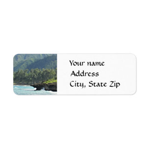 Étiquette Hawaiian Vacation Return Adresse Labels