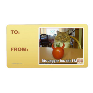 Étiquette Haz de veggee de DIS l'EBIL
