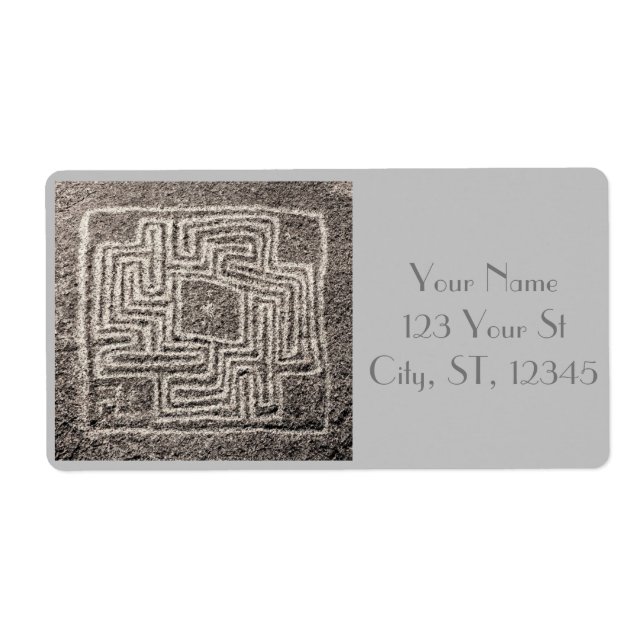 Étiquette Hemet Maze Pierre Thunder_Cove (Devant)