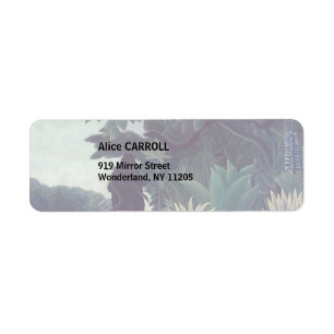 Étiquette Henri Rousseau - Le Charmeur Des Serpents