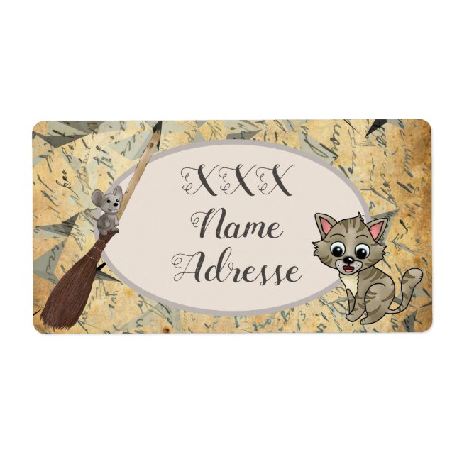 Étiquette Hexène (Devant)