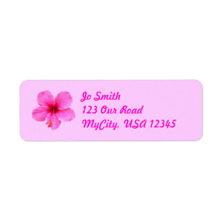 Étiquette Hibiscus