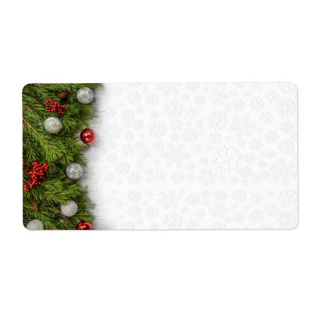 Étiquette Hiver (Devant)