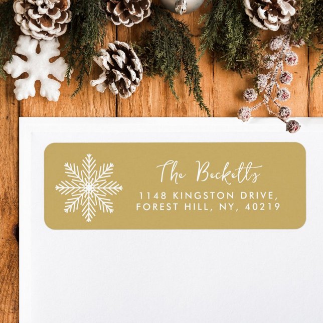 Étiquette Holiday (Créateur téléchargé)