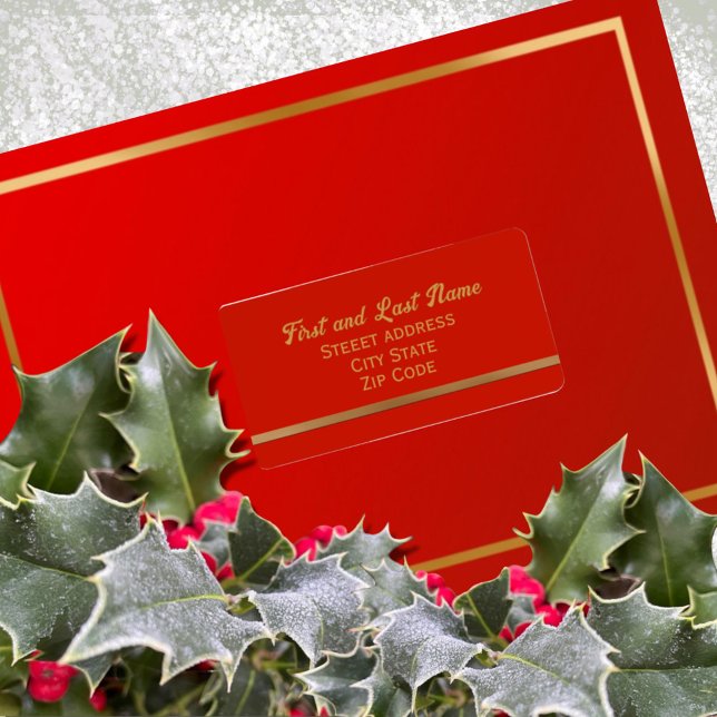 Étiquette Holly et Ivy (Créateur téléchargé)