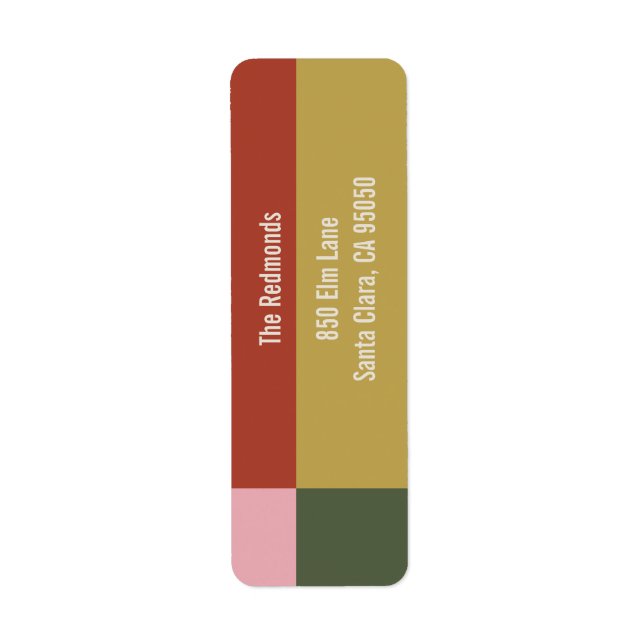 Étiquette Holly Jolly Label (Devant)