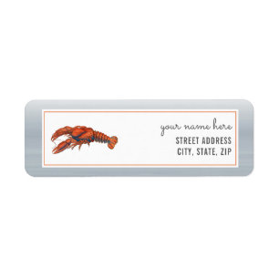 Étiquette Homard de batiste