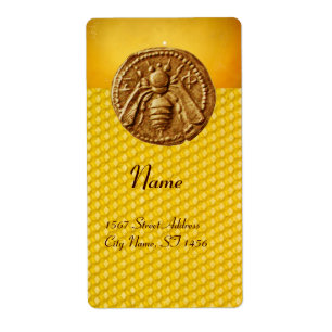 ÉTIQUETTE HONEY BEE, L'APIARISTE DE L'APIARISTE DE L'APPAREI