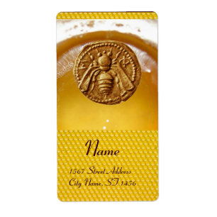 ÉTIQUETTE HONEY BEE, L'APIARISTE DE L'APIARISTE DE L'APPAREI