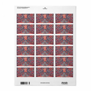 Étiquette Honeysuckle, Wallpaper de William Morris