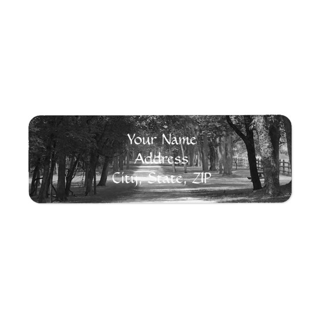 Étiquette Hors des sentiers battus (Devant)