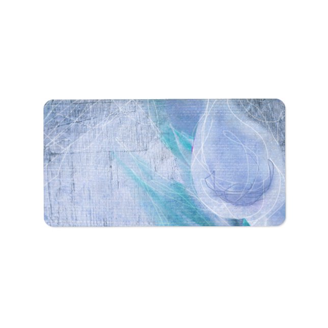 Étiquette HUMMINGBIRD & CALLA LILY Imprimez votre propre Éti (Devant)