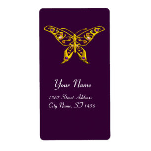 Étiquette HYPER BUTTERFLY Violet violet