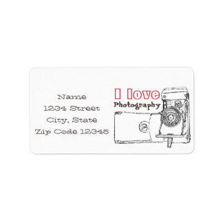 Étiquette I Lography Retro Camera