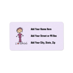 Étiquette I Love Nursing T-shirts and Gifts