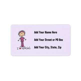 Étiquette I Love Nursing T-shirts and Gifts
