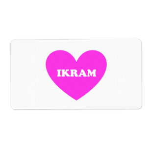 Étiquette Ikram