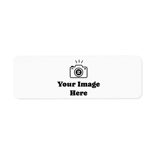 Étiquette Image personnalisée (Devant)