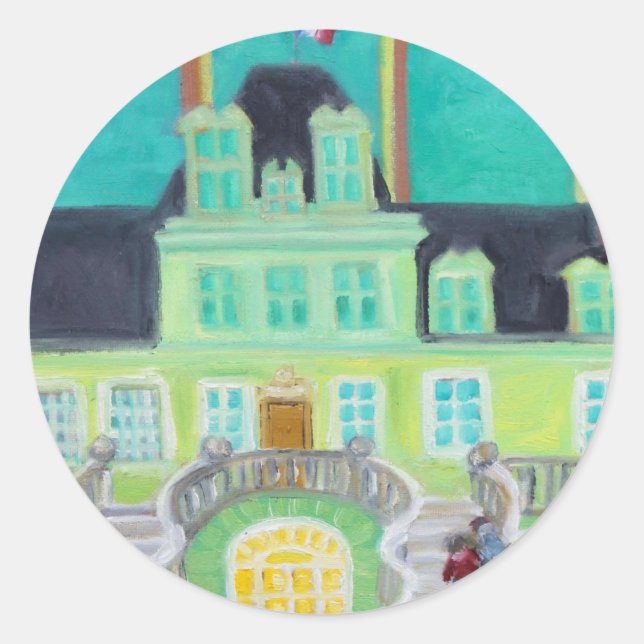 Étiquette Imaginaire Château de Fontainebleau (Devant)