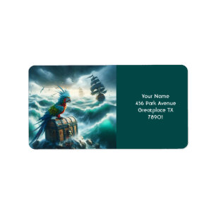 Étiquette Imaginaire Mauvaise tempête Pirates de la mer