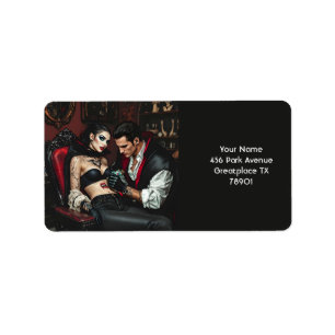 Étiquette Imaginaire Mignonne fille homme tatouage