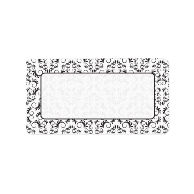 Étiquette Imprimer L'Adresse À La Maison Pour Les Enveloppes (Devant)