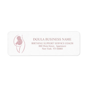Étiquette Infirmière de grossesse Doula Coach de naissance p