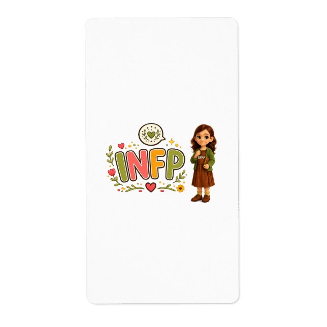 Étiquette INFP — A Sonhadora Criativa (Devant)