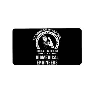 Étiquette Ingénieur Biomédical Pour Femmes Ingénieur Biomédi